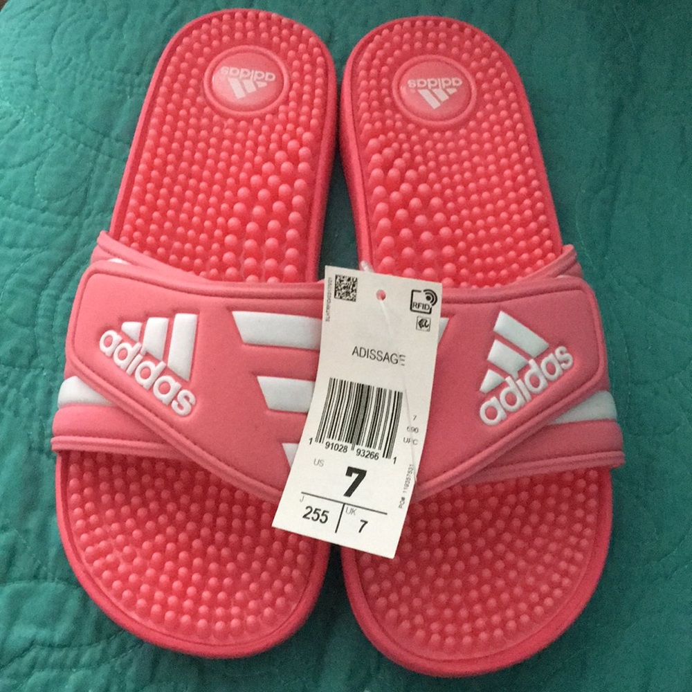 NWT Adidas slides - Picture 7 of 8